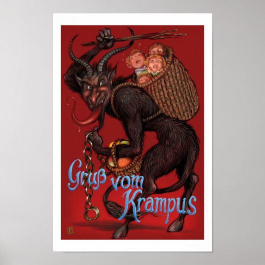 Krampus poster (Voorkant)