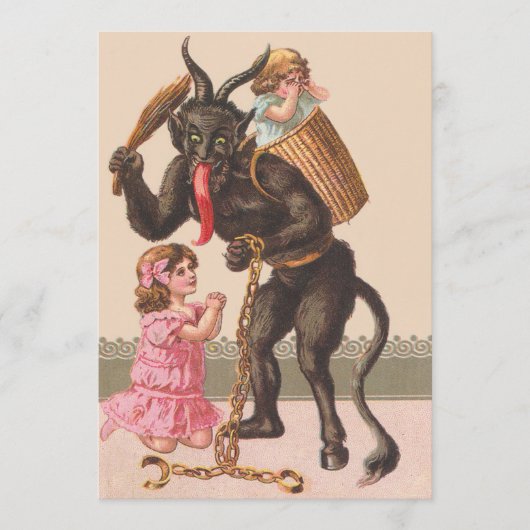 Krampus Punting Children Switch Chain (Voorkant)