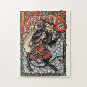 Krampus Puzzle Legpuzzel