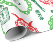 KRAMPUS: Slechte Kinderen Cadeaupapier (Rol Hoek)