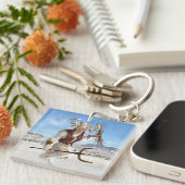 Krampus Sleutelhanger (Voorkant Rechts)