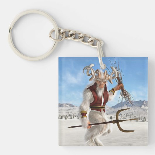 Krampus Sleutelhanger (Voorkant)
