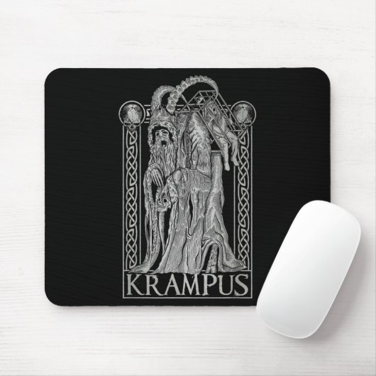 Krampus - Ss Von Krampus Dark Gothic Christmas Muismat (Met muis)