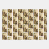 Krampus + St Nick Wrapping Paper Set (Voorkant)