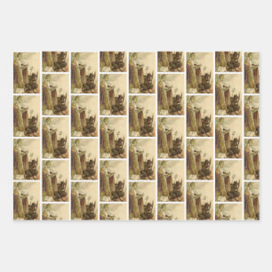 Krampus + St Nick Wrapping Paper Set