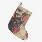 Krampus St Nickolaus ontvoert auto Kleine Kerstsok (Voorkant (Hangend))