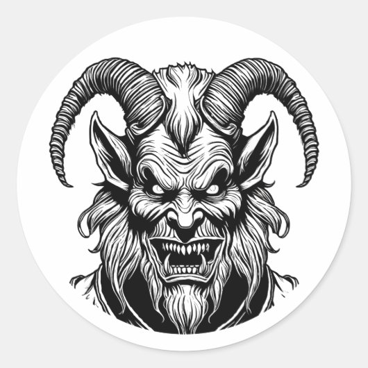 Krampus Sticker (Voorkant)