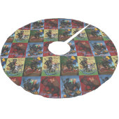 Krampus Tree Skirt Kerstboom Rok (Gekanteld)