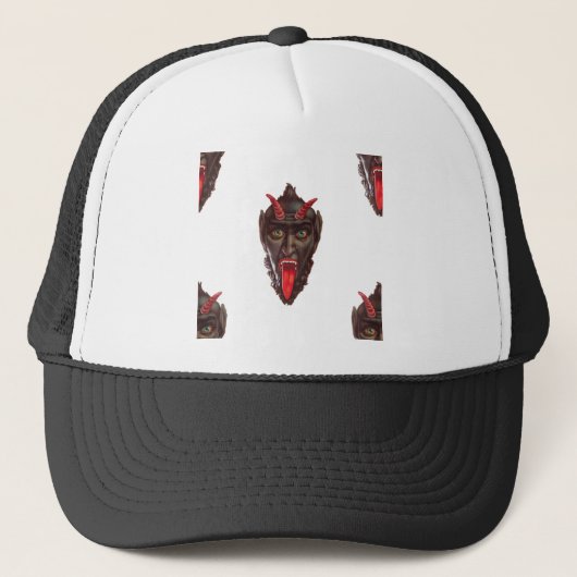 krampus trucker pet (Voorkant)
