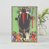 Krampus verzamelt de slechte mensen (Staand voorkant)