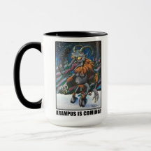 KRAMPUS VIENT ! Tasse
