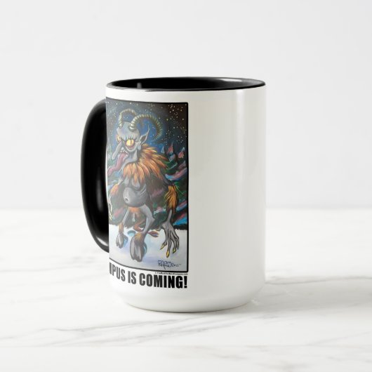 KRAMPUS VIENT ! Tasse (Devant gauche)