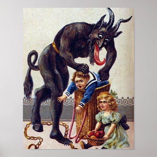 Krampus Visits Poster (Voorkant)