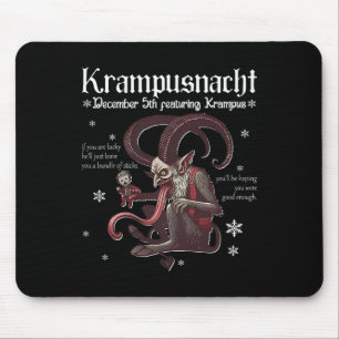Krampusnacht Kerstmonster Krampus-liefhebber Feest Muismat
