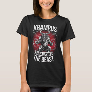 Krampusnacht Kerstmonster Krampus Lover Festi T-shirt