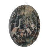 kranen en paleizen in de tropen dartbord (Voorkant Links)