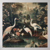 kranen en paleizen in de tropen poster (Voorkant)