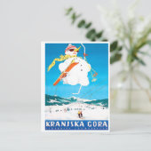 Kranjska Gora, Slovenië, Joegoslavië, Briefkaart (Staand voorkant)