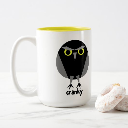 Krankige Mok (2-zijdig) (Met donut)