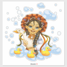 Krankjes en etiketten sticker