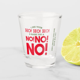 Kranky kerstgeschreeuw - NEE! NEE! NEE! Shot Glas