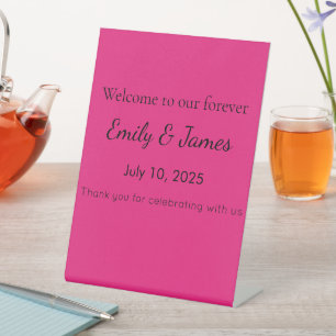 Krankzinnig goede Baby shower Sign Tool Reclamebord Met Voetstuk