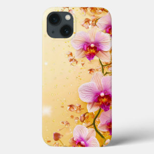 Krankzinnige orchideeën Vrouwelijke Botanische Blo iPhone 13 Hoesje