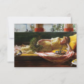 Krankzinnigheid van Doing Niets Dolce verre Niente Bedankkaart (Voorkant)