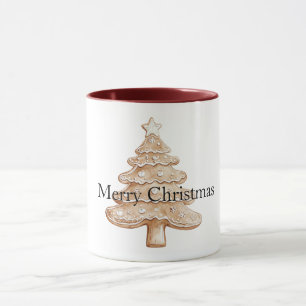 Krans van room-gingerbread mok