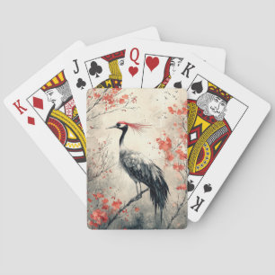 Kransbloesem Inktwassing (2) Pokerkaarten