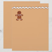 Kranspapier met Gemberkoek Thema (Voorkant / Achterkant)