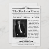 Krant Bachelor Party Fun Uniek Kaart (Voorkant / Achterkant)