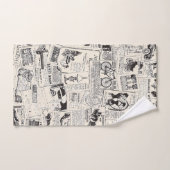  krant bad handdoek (Handdoek)