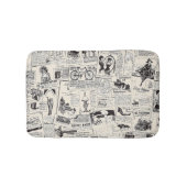  krant badmat (Voorkant)