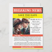 Krant bewaar de datum kaart (Voorkant)