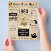  krant Birthday 1990 Flyer (Hand)