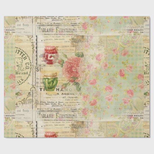  krant cadeaupapier (Vlak)