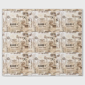 krant cadeaupapier (Vlak)