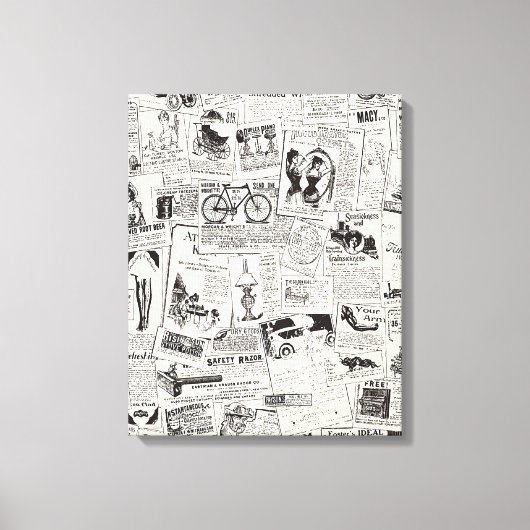 krant canvas afdruk (Voorkant)