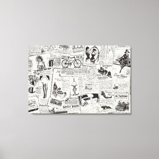  krant canvas afdruk (Voorkant)