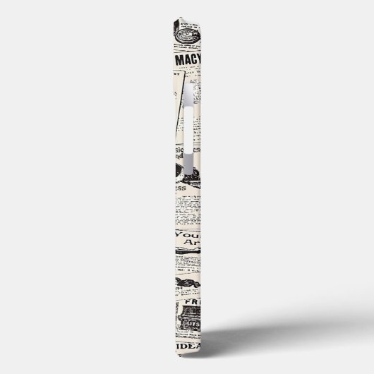  krant Case-Mate iPhone case (Achterkant / Links)