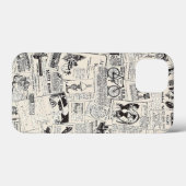 krant Case-Mate iPhone case (Achterkant (horizontaal))