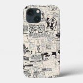 krant Case-Mate iPhone case (Achterkant)