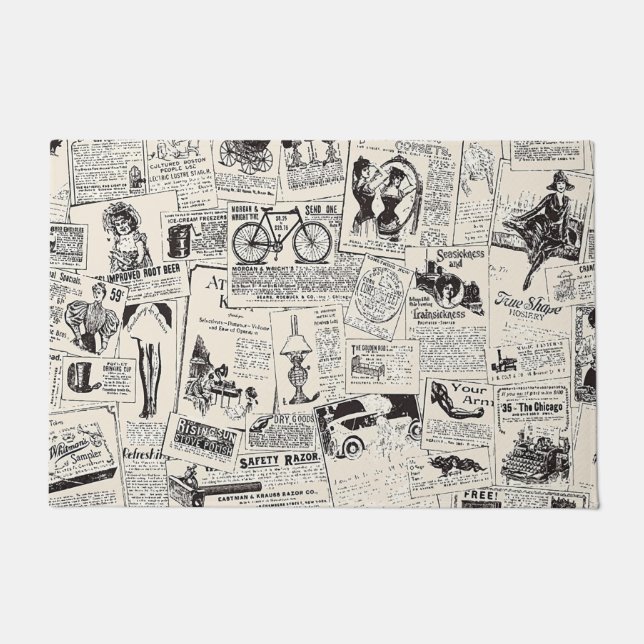  krant deurmat (Voorkant)