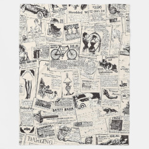 krant fleece deken