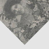  krant Floral Advertisement Tissuepapier (Detail)