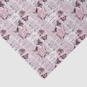 Krant Floral Butterfly Tissuepapier (Detail)