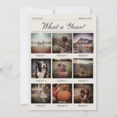 Krant Foto Kerst Kaart (Achterkant)