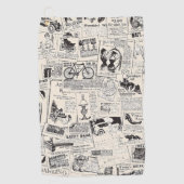  krant golfhanddoek (Voorkant)