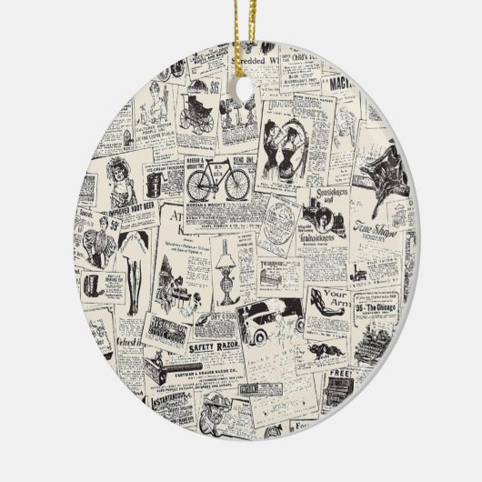 krant keramisch ornament (Links)